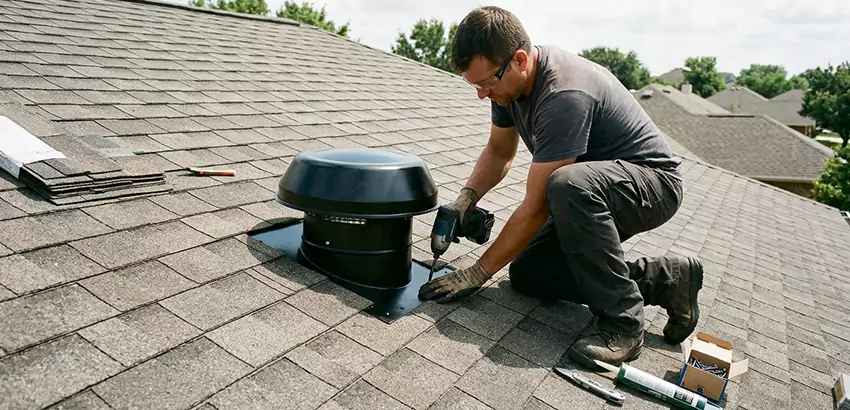 Roof Vent Fan Installation in Pelham