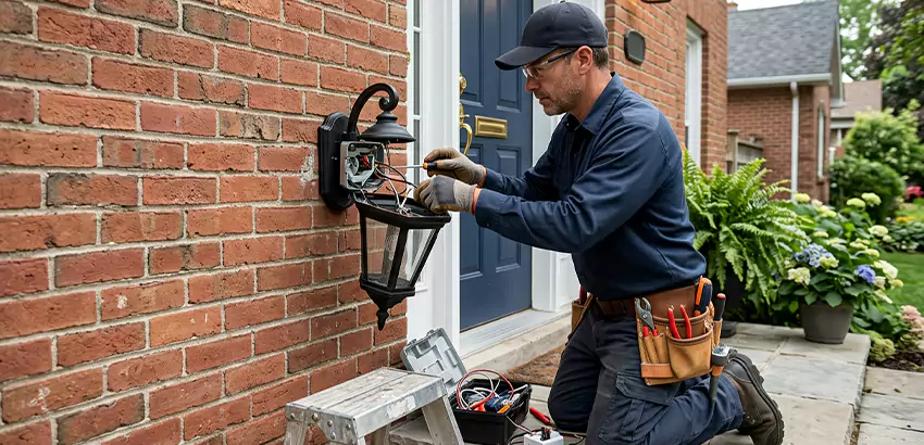 Outdoor Fixture Repair in Pelham
