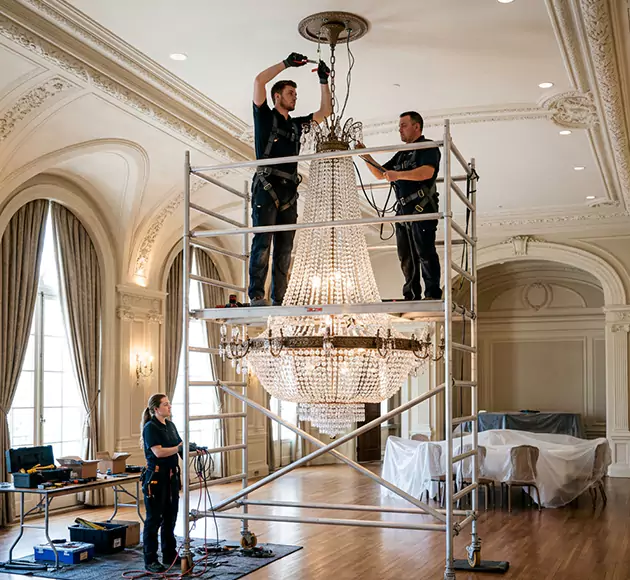 Professional Chandelier Installation: Your Local Fixture Team in Pelham, AL